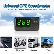 Car GPS Speedometer Digital Display Head Up Display With Projector Bracelet MPH KM/H For Bike Truck Boat Train Motorcycle Scoote 2024 - buy cheap