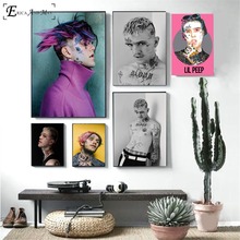 Lil Peep Classic Figure Singer Poster And Print Canvas Art Painting Wall Pictures For Living Room Decoration Home Decor No Frame 2024 - buy cheap