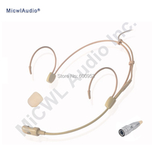 Cabeça Headset Microfone cardióide Microfone para Áudio-Technica Bege Dupla ouvido Clássica para Performance de Palco Microfones Sem Fio com saco 2024 - compre barato