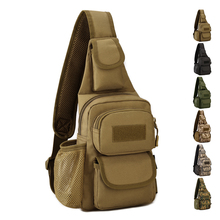 Мужская сумка на плечо в стиле милитари Assualt, слинг-рюкзак на каждый день для верховой езды, сумка для бутылки воды, высококачественный нейлоновый мужской рюкзак 2024 - купить недорого