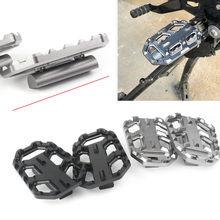 Pedaleira de pé frontal cnc gp para bmw g310gs 2009-2015, r1200gs 2004-2015, & r nine t scrambler 2006-2011, s1000xr 2005-2015 2024 - compre barato