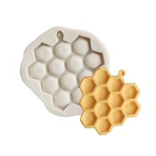 1pcs Honeycomb Silicone Mold Cake Baking Tools DIY Ice Tray Chocolate Mould Pastry Bread Cake Tools Plaster Silicone Mold 2024 - buy cheap