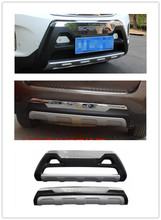 Для KIA Sorento 2013-2014, Стайлинг автомобиля, высококачественный пластик ABS хром, накладка на передний и задний бампер 2024 - купить недорого