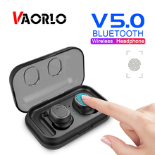 VAORLO TWS Bluetooth Earphone 5.0 True Wireless Earbuds Stereo Bluetooth 5.0 Headset Handsfree With Charging Box Sport Earphones 2024 - buy cheap