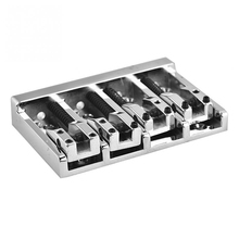 84mm Metal Electric Bass Bridge Fixed For 4 String Bass Guitar Parts Accessories 2024 - buy cheap
