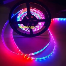 5M 300LED WS2812B 5050 RGB 5V Epoxy LED Strip Light Individual Waterproof IP65 2024 - buy cheap