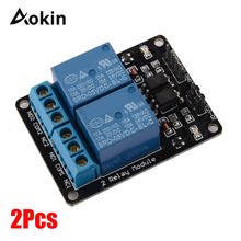 2 pcs 2 Gatilho Baixo Nível de Canal de Módulo de Relé de Estado Sólido Ssr R3 5 v Dc Para Arduino Uno Mega 2560 1280 Arm Pic Avr Dsp Stm32 2024 - compre barato