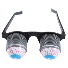Prank Joke Toy Funny Horror Out Eyes Glasses Dropping Eyeball Glasses for Halloween Costume Parties Joke Gift 2024 - buy cheap