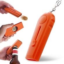 1PC New Funny Fidget Toys Flying Zappa Beer Drink Bottle Opener keychain Cap Launcher Top Shooter Gift Juguetes Dropshipp #EW 2024 - buy cheap