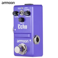 Ammoon-Pedal de efecto de guitarra serie Nano, piezas y accesorios de guitarra, True Bypass, cuerpo de aleación de aluminio 2024 - compra barato