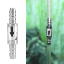 Stainless Steel CO2 One Way Check Valve For Aquarium Co2 System Aquarium CO2 Diffuser Fish Tank CO2 Supply System 2024 - buy cheap