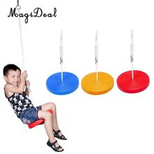 MagiDeal Safe Children Kids Outdoor Tree Hanging Disc Rope Swing Set for Garden Playground Camping Picnic Playing Toy 3Colors 2024 - buy cheap