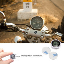 Universal Motorcycle Clocks Watch Waterproof Stick-On Motorbike Mount Watch Moto Digital Clock Moto Clock 2024 - buy cheap