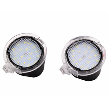 Luces LED de espejo lateral para Ford Mondeo MK5/F150 Pickup/Mustang/Explorer/Edge 18 SMD, SUNKIA 2 unids/lote 2024 - compra barato