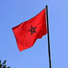 Bandeira nacionais esporte, bandeira externa de poliéster marrocos, para escritório/atividade/festival/decoração de casa 90*150cm 2024 - compre barato