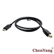 Zihan USB 2,0 B Type to USB-C 3,1 Type C кабель для передачи данных для сотового телефона и ноутбука 2024 - купить недорого