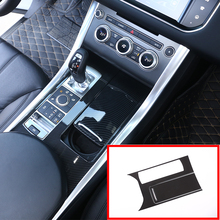 3 Pcs Carbon Fiber Style For Land Rover Range Rover Sport RR Sport 2014-2017 ABS Plastic Center Console Panel Cover Trim Parts 2024 - buy cheap