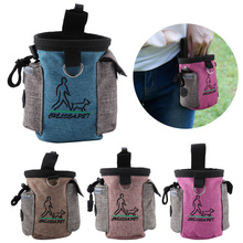 Портативные сумки для дрессировки собак, поясная сумка со съемным карманом для кормления щенков, для прогулок 2024 - купить недорого