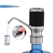 Электрический автоматический насос для бутылок с водой умный диспенсер с USB перезаряжаемой электрической батареей насос для бутылок с питьевой водой 2024 - купить недорого