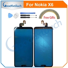 Touch Screen For Nokia X6 Panel Touchscreen Front Glass Replacement Parts Outer Lens Tools No LCD For Nokia X6 2024 - buy cheap