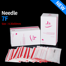 free shipping 100PCS Makeup Needles 7F Sterilized Stainless Steel Needles For Eyebrow wholesales-B0 2024 - buy cheap