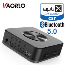 Bluetooth 5,0 приемник аудиопередатчика CSR8675 APTX HD APTX-LL беспроводной адаптер оптический Toslink SPDIF цифровой для ТВ наушников 2024 - купить недорого