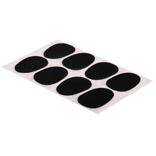 CNIM Hot 8pcs 0.3mm Mouthpiece Patches Pads Cushions for Alto Sax Tenor Saxophone Black 2024 - buy cheap