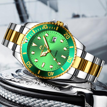 MEGALITH Fashion Luxury Men Watch Waterproof Analogue Wrist Watch For Men With Date Calendar Stainless Steel Quartz Watch Clock 2024 - buy cheap