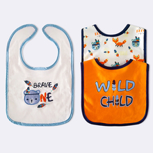 Babero de algodón con dibujos animados para bebé, accesorios para bebé de 0 a 6 meses, 3 unids/lote, 2019 2024 - compra barato