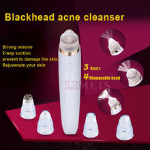 2017 new! Vacuum suction skin cleaner blackhead comedones facial cleansing device acne pore remover machine blackhead treatment 2024 - buy cheap