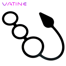 VATINE Anal Plug Prostate Massager Silicone Butt Plug Sex Toys for Man Three Cock Ring Anal Sex Toys Penis Ring Adult Products 2024 - buy cheap