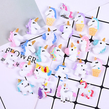 10pcs Resin Unicorn Slime Supplies DIY Crystal Slime Filler Clear Clay Supply Slime Kit Accessories Phone Case Decoration 2024 - buy cheap