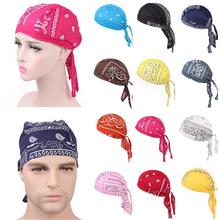 Unisex Outdoor Sports Bike Scarf Bicycle Hat Hair Loss Cycling Cap Women Men Bandana Headwrap Hat Print Cool Hip-Hop Headscarf 2024 - buy cheap