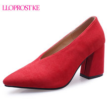 Lloprost ke Big Size 30-48 Women Pumps Fashion High Heels Pointed Toe Platform woman Dress Party Shoes For Summer Spring H36 2024 - buy cheap