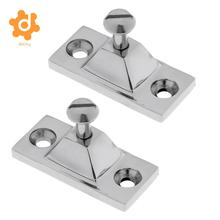 Heavy Duty Marine Stainless Steel Boat Deck Hinge Bimini Top Cover Fitting Accessories with Two Holes High polished surface 2024 - buy cheap