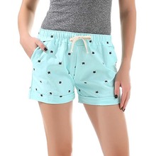 Danjeeer-pantalones cortos de algodón para Mujer, Shorts holgados con cordón, cintura elástica, con estampado de gato 2024 - compra barato