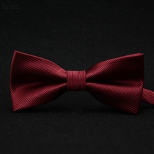 Fashion Men's Bow Tie Wedding Banquet Party Polka Dot Plaid Striped Bow Tie Wedding Necktie Ties 2024 - buy cheap