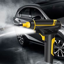 Цифровой умный перезаряжаемый автомобильный воздушный насос портативный ручной автомобильный насос для накачивания шин Электрический насос для накачивания воздуха 2024 - купить недорого