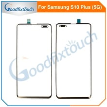 Panel táctil para Samsung Galaxy S10 Plus, 5G, Panel de cristal frontal con Sensor táctil para Samsung S10 Plus G975 2024 - compra barato