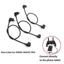 30 см OTG кабель для передачи данных для DJI Mavic Pro Air Spark Mavic 2 Zoom Drone IOS type-C Micro-USB адаптер соединитель провода для планшета телефон 2024 - купить недорого