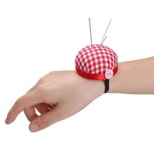 Mini Ball Shaped Needle Pin Cushion DIY Handcraft Cross Stitch Embroidery Needles Holder with Elastic Waist Belt 2024 - buy cheap