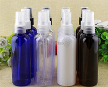 Frasco de plástico portátil, frasco de spray pequeno vazio recarregável para maquiagem e cuidados com a pele, 10/100 peças 2024 - compre barato