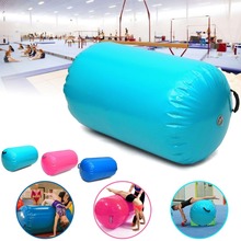Inflatable Christmas 100x85cm Inflatable Gymnastics Mat Air Rolls Training Roller Beam Cylinder 120x60/80cm For Sale With Pump 2024 - buy cheap