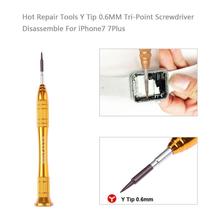 1PC Y Tip 0.6mm Tri-Point Screwdriver Repair Tri-wing Tool for iPhone 7/ iPhone 7 Plus Tri Point Screwdriver Triwing Tool 2024 - buy cheap