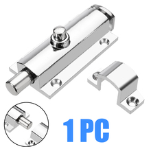 Silver Zinc Alloy Door Bolt Latch Press Sliding Locks Window Gate Safety Locks Home Hardware 2024 - buy cheap