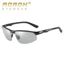 AORON Aluminum Photochromic Sunglasses Men Polarized Chameleon Glasses Male Hd Driving Goggles Anti-glare Lunette Soleil Homme 2024 - buy cheap