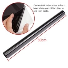 50cmX152cm 2 ply PET car accessories self-adhesive anti-UV car dyed window tint film 2024 - buy cheap