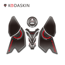 KODASKIN 3D Tank Pad Stickersset Gas Fuel Cap Decal for DUCATI PANIGALE V4 BLACK 2024 - buy cheap