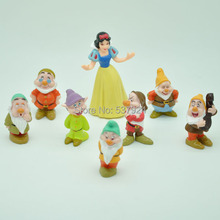 New 8Pcs Snow White and The Seven Dwarfs Classic 4.5-8CM PVC Action Figure Toy 2024 - buy cheap