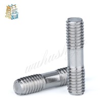 20PCS M8 Stainless Steel Double End Threaded Screw Headless Double Thread Studs Bolt M8*30/35/40/45/50/55/60/65/70mm 2024 - buy cheap